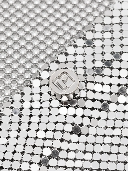Pixel Silver Scarf