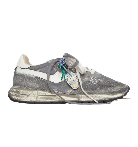 Black/White Suede Reelwind Super Vintage Low Man