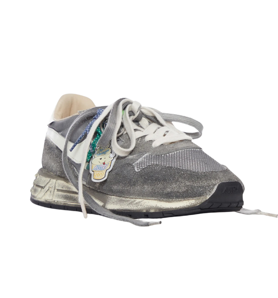 Black/White Suede Reelwind Super Vintage Low Man