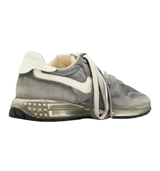 Black/White Suede Reelwind Super Vintage Low Woman