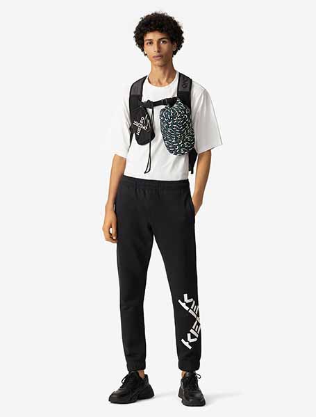 Sport Big X Black Joggers