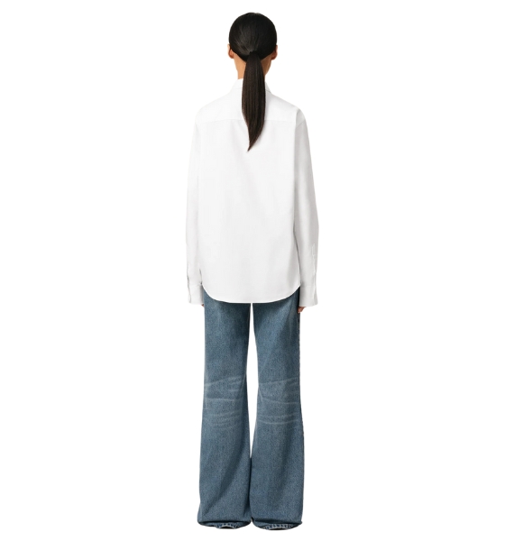 Classic Fit Ami De Coeur Natural White Shirt