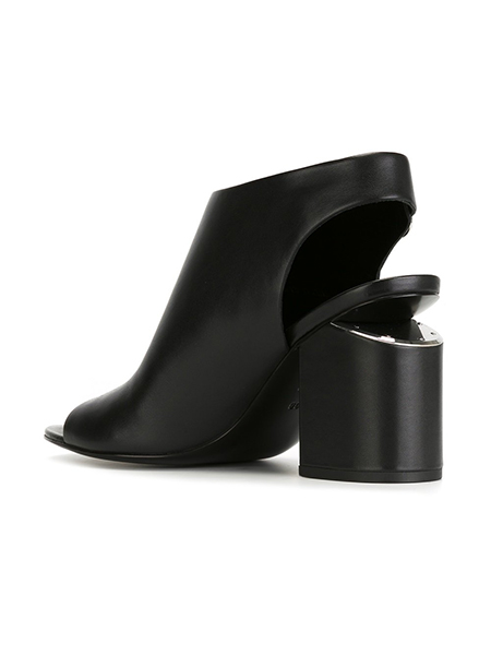 ALEXANDER WANG NADIA BOOTIE SILVER