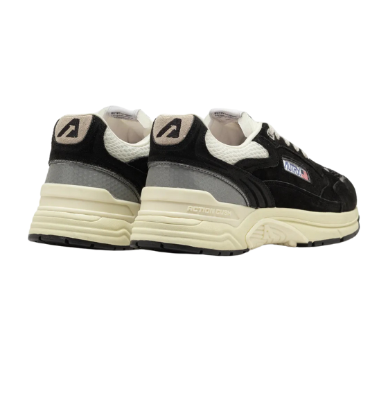 Hyperway Low Man  Suede/Mesh Black/Silver