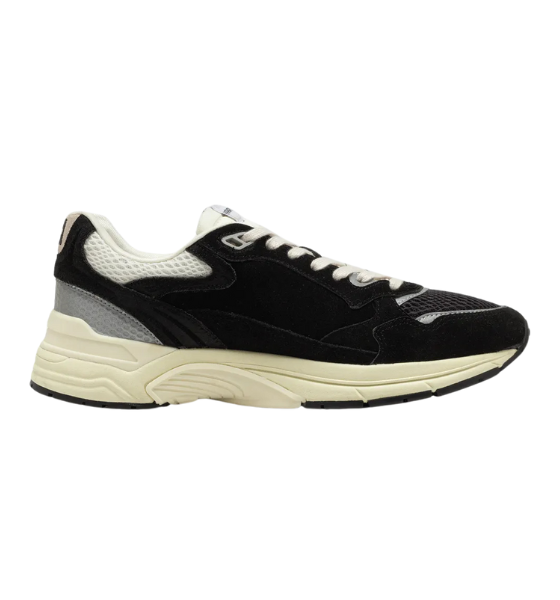 Hyperway Low Man  Suede/Mesh Black/Silver