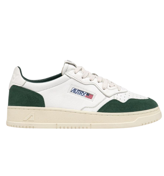 Medalist Low Man Goat/Suede Wht/Bottle