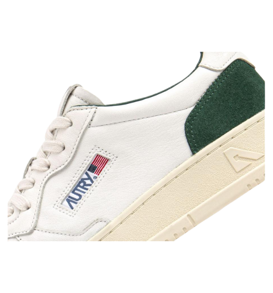 Medalist Low Man Goat/Suede Wht/Bottle