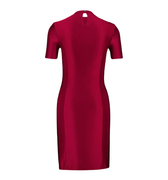 Ruby Red Robe Short Dress