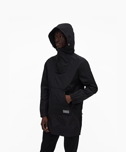 Hooded Pullover Jacket