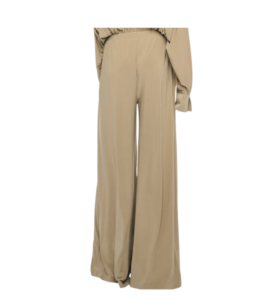 Khaki Mens Pleat Pants