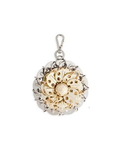 Large Flower Silver/Gold Charm