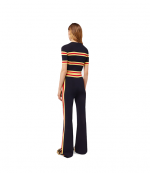 Pantalon Navy Gold Fitted Pants