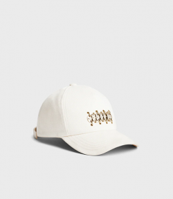 White Cap With Paco Rabanne Medals