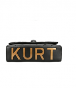 Black Large Kensington Kurt Shoulder Bag
