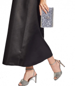 Silver Party Eagle Clutch