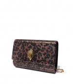 Mid Brown Party Eagle Clutch