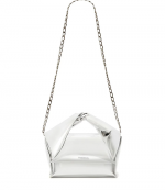 Silver Midi Twister Bag