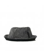 Black Bucket Hat With Crystal