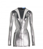 Silver Black Dress