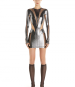 Silver Black Dress