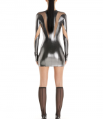 Silver Black Dress