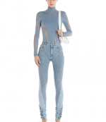 Light Blue Pantalon