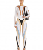 White Nude Bodysuit