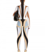 White Nude Bodysuit