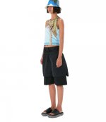 Blue Halterneck Top
