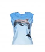 Blue Dolphin Sleeveless Top