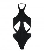 Black Halterneck Swimsuit