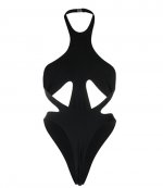 Black Halterneck Swimsuit