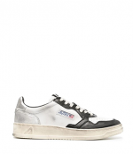 Autry WHT/BLK Sup Vintage Men Low