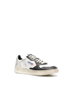 Autry WHT/BLK Sup Vintage Men Low