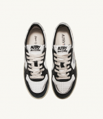Autry WHT/BLK Sup Vintage Men Low
