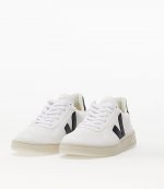 V-10 White Black Sneakers