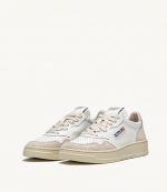 Medalist Low Leat Suede White/Pow Woman