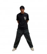 Black GFX Shortsleeve Tee
