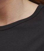 Black Boxy Tee