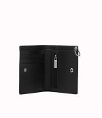 Black Logo Chain Wallet
