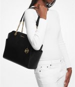 Jacquelyn Black Tote Bag