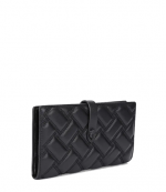 Black Leather Soft Wallet