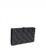 Black Leather Soft Wallet