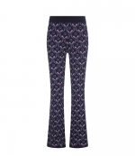 Jacquard Fitted Pants
