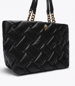 Black Kensington Soft Shopper Bag