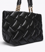 Black Kensington Soft Shopper Bag