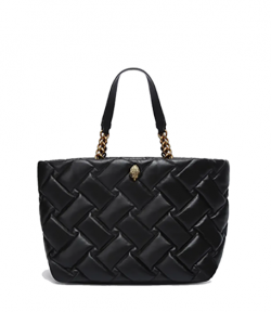 Black Kensington Soft Shopper Bag