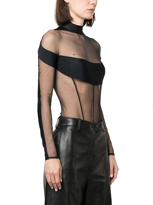 Black Illusion Bodysuit