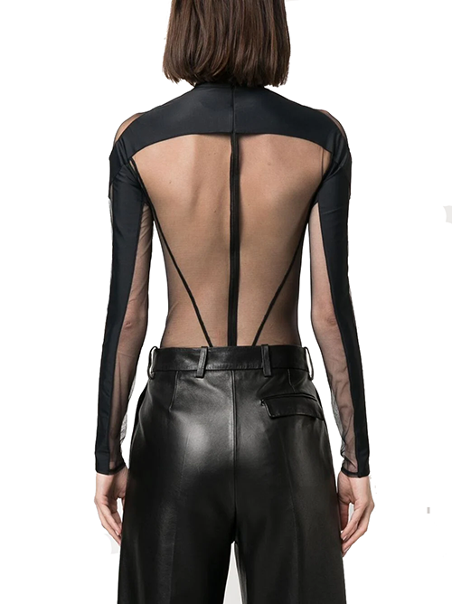 Black Illusion Bodysuit