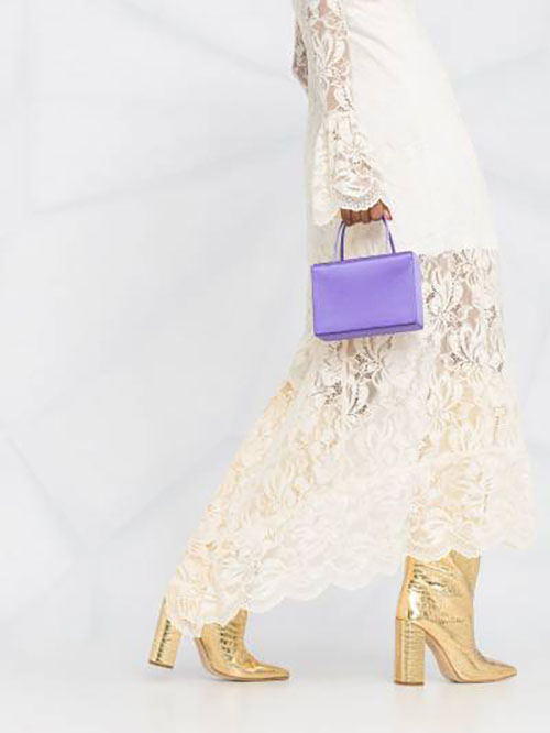 Ivory Long Robe Dress